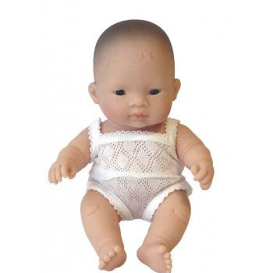 Toys Axis Toys | Miniland - Anatomically Correct Baby Doll - Asian Girl 21Cm