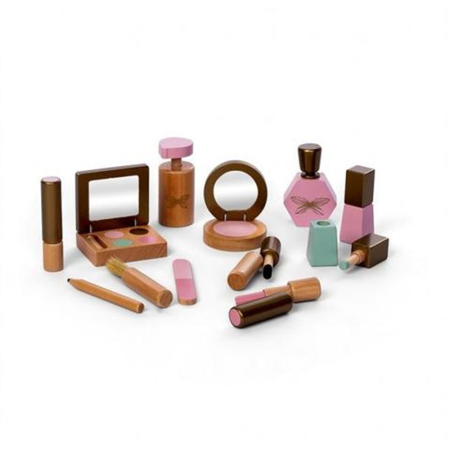 Toys Axis Toys | Astrup - Wooden Doll Makeup Set 13Pcs