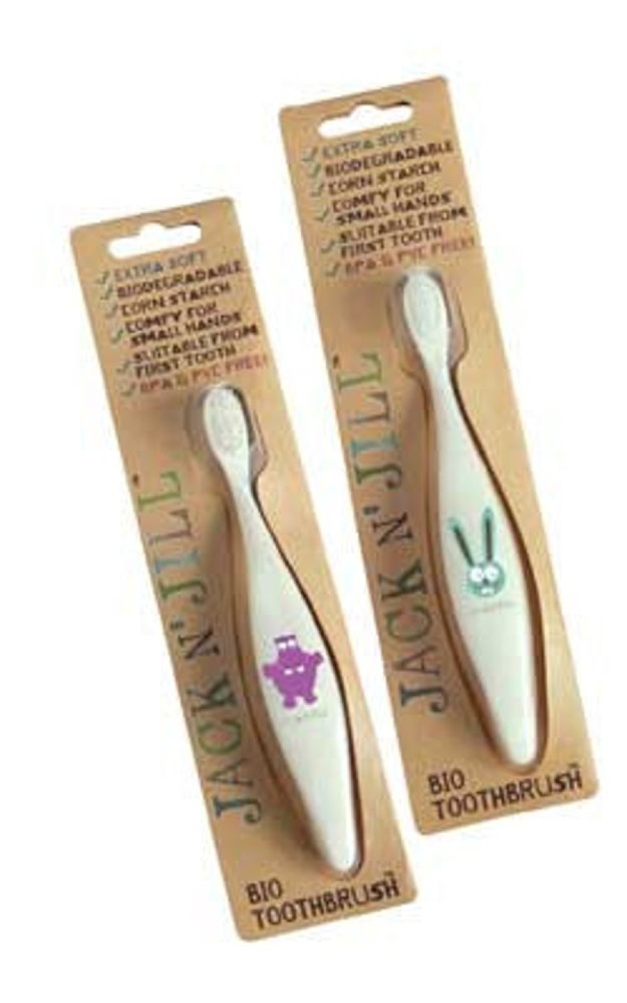 Care Unique Health Products | Jack N Jill - Bio Toothbrush - Hippo