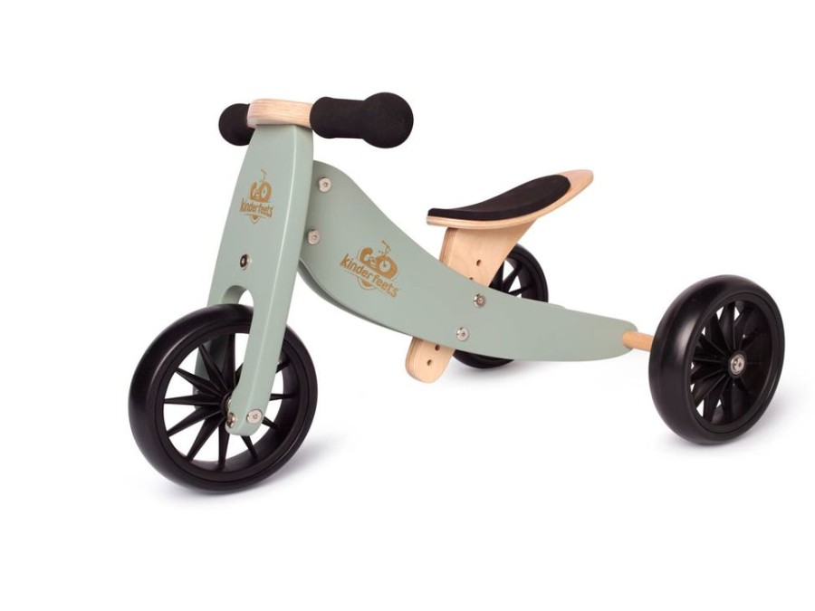 Toys Artiwood | Kinderfeets - Tiny Tot 2 In 1 Tricycle/Balance Bike - Sage