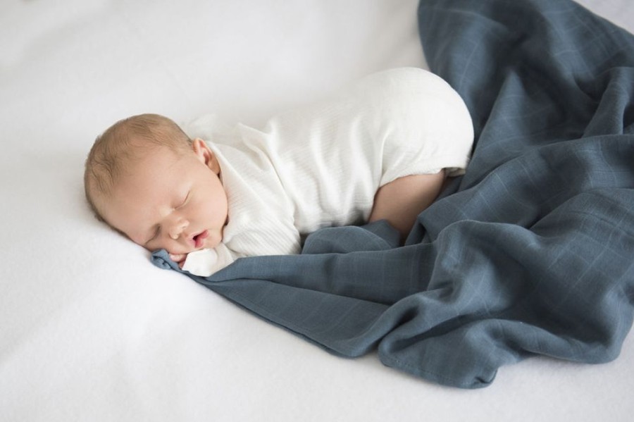 Sleep snuggle Hunny Kids | Snuggle Hunny Kids -Azure Organic Muslin Wrap