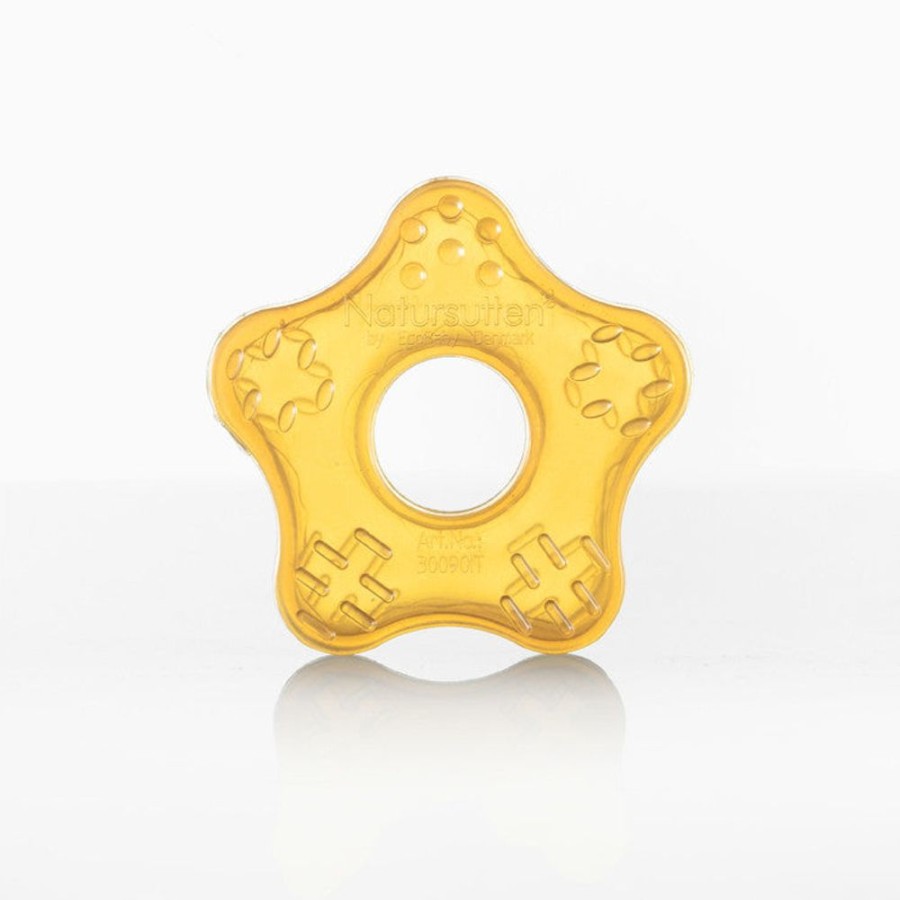 Toys Natursutten | Natursutten - Natural Rubber Teether Starfish