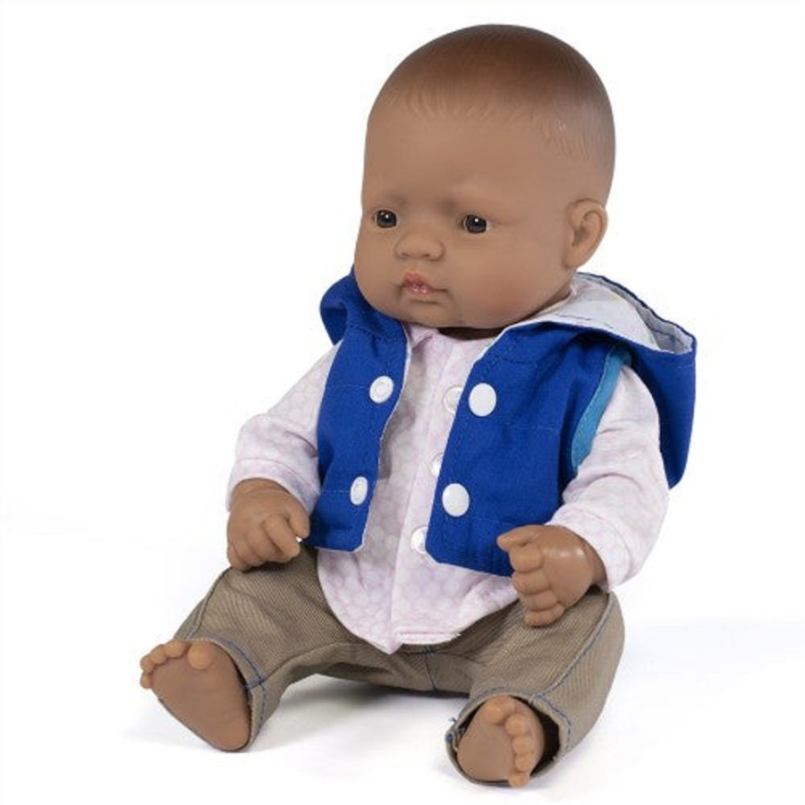 Toys Axis Toys | Miniland - Baby Doll 32Cm- Latin American Boy And Outfit Boxed