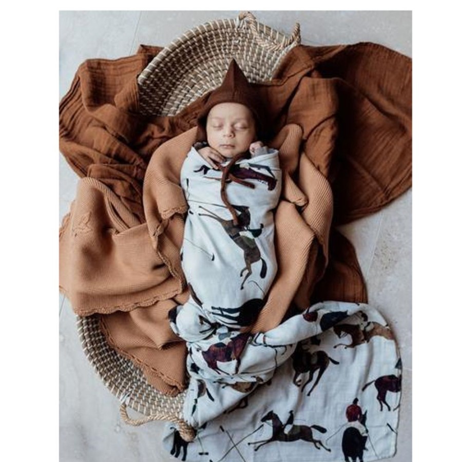 Sleep Pop Ya Tot | Pop Ya Tot - Polo Club - 100% Organic Cotton Swaddle