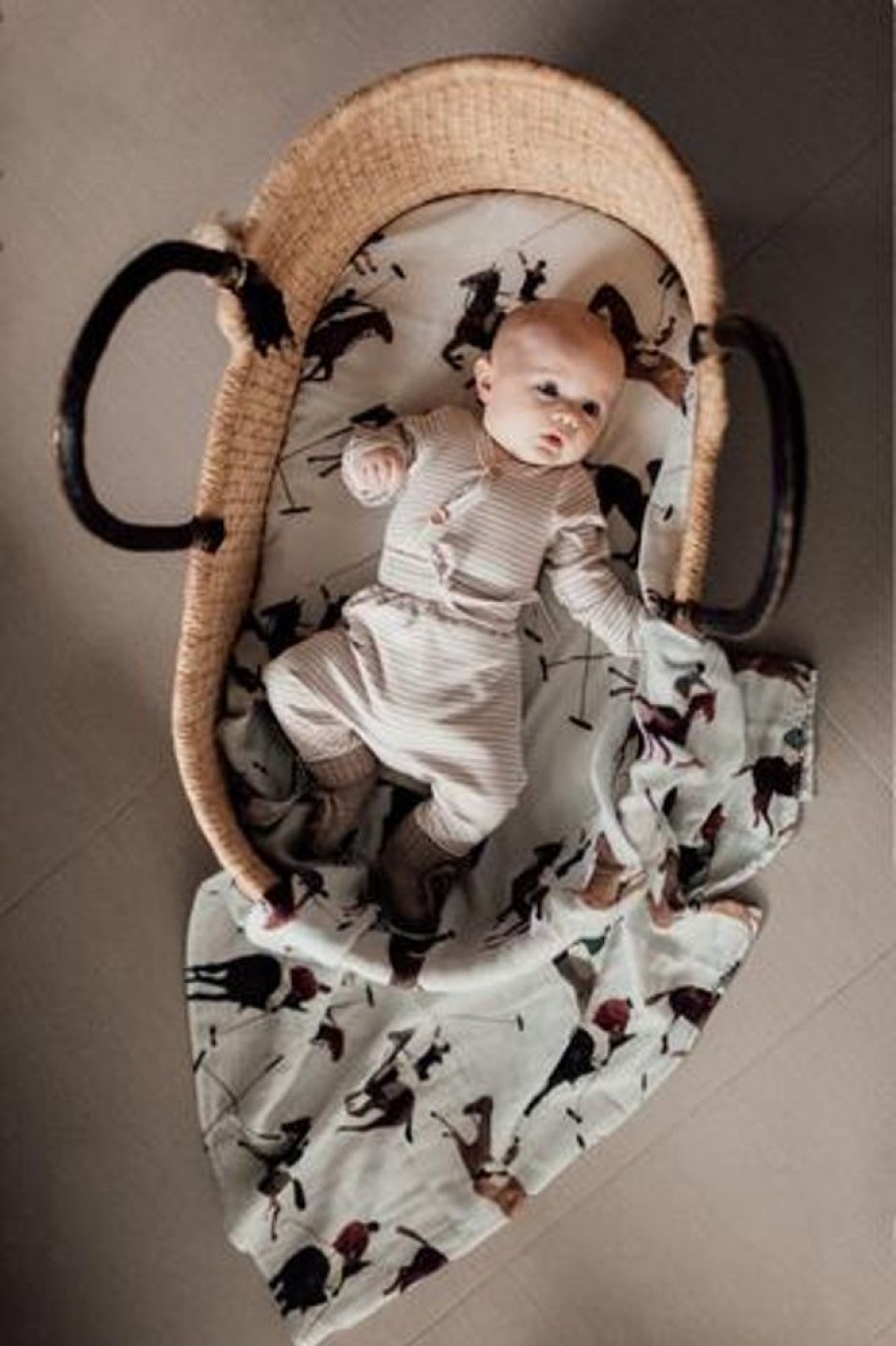 Sleep Pop Ya Tot | Pop Ya Tot - Polo Club - 100% Organic Cotton Swaddle