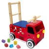 Toys Artiwood | I'M Toy - Walk And Ride Fire Engine Sorter