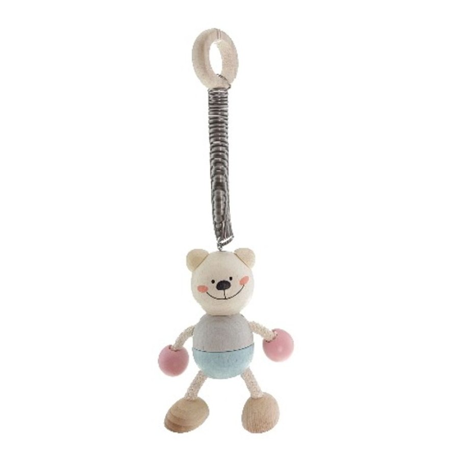 Toys Axis Toys | Hess Spielzeug - Swinging Figure Bear - Natural