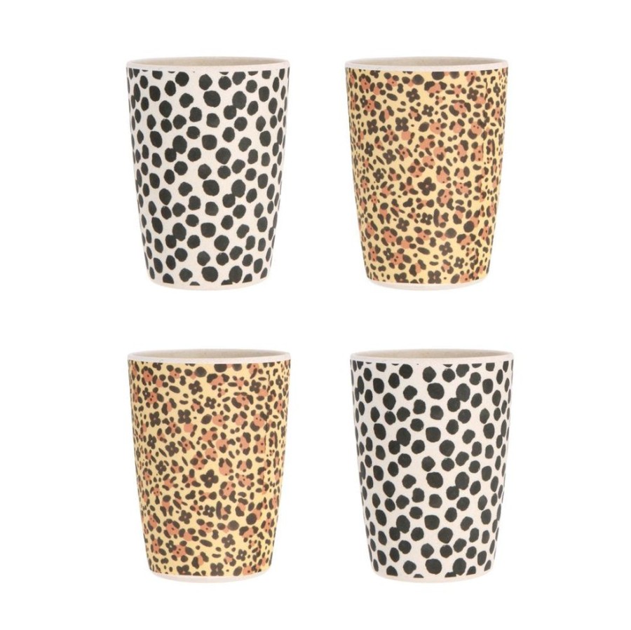 Feed Love Mae | Love Mae - Bamboo 4 Pack Tumblers Janguar & Jungle