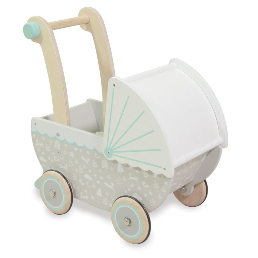 Toys Artiwood | Indigo Jamm - Dolls Pram Pastel