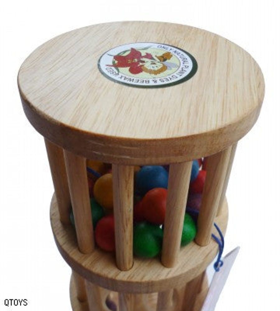 Toys QTOYS | Qtoys - Wooden Rain Maker