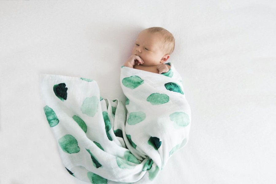 Sleep snuggle Hunny Kids | Snuggle Hunny Kids -Sea Mist Organic Muslin Wrap