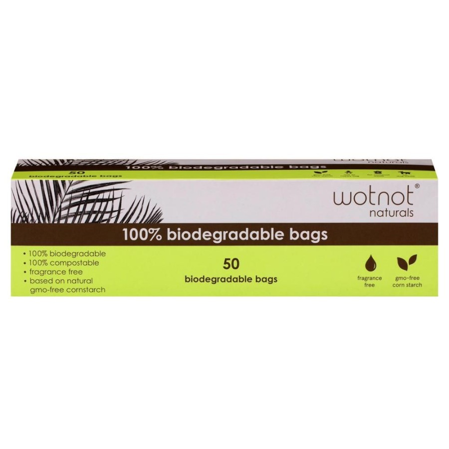 Care Unique Health Products | Wotnot - Biodegradable Nappy Bags 50Pk