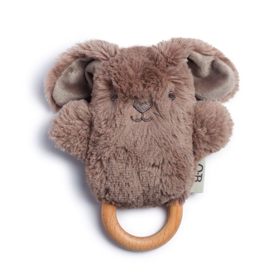 Toys OB Designs | Ob Designs - Dingaring Teething Rattle - Byron Bunny