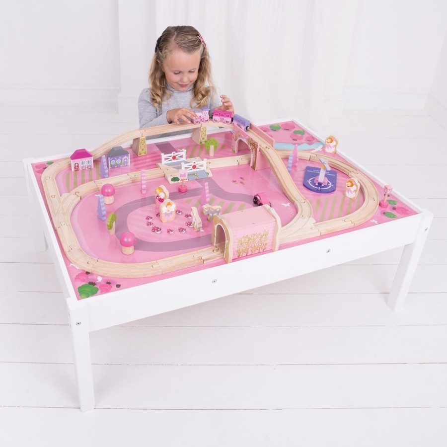 Toys Artiwood | Bigjigs Toys - Magical Train Set And Table