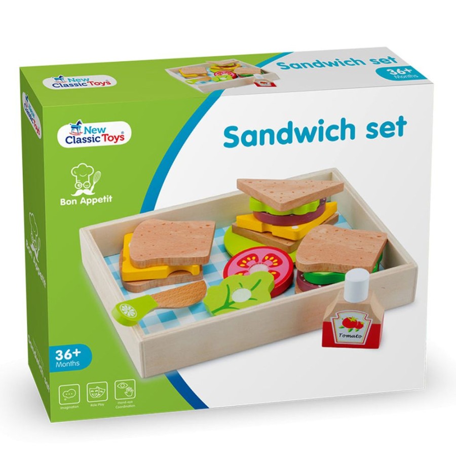 Toys Artiwood | New Classic Toys - Sandwich Set