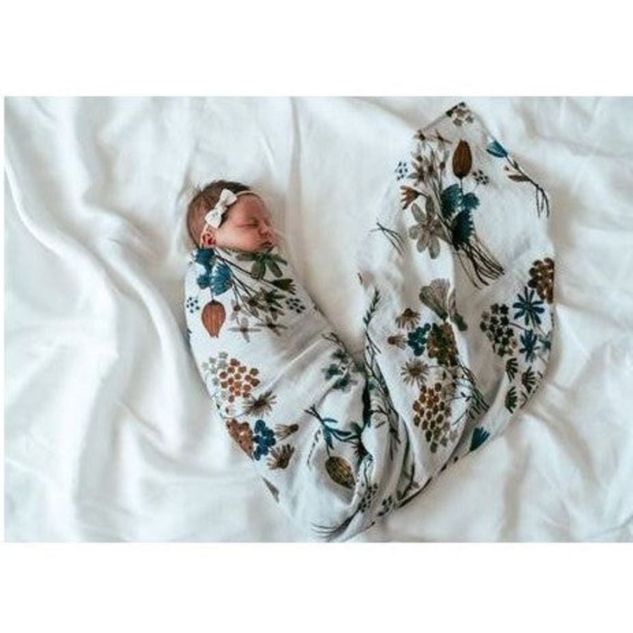 Sleep Pop Ya Tot | Pop Ya Tot - A Little Posy - 100% Organic Cotton Swaddle