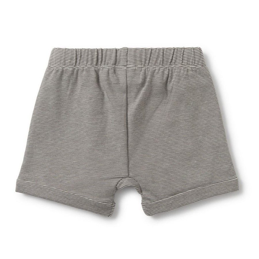 Wear Wilson and Frenchy SS18/19 | Wilson And Frenchy - Slouch Pocket Shorts - Charcoal Stripe