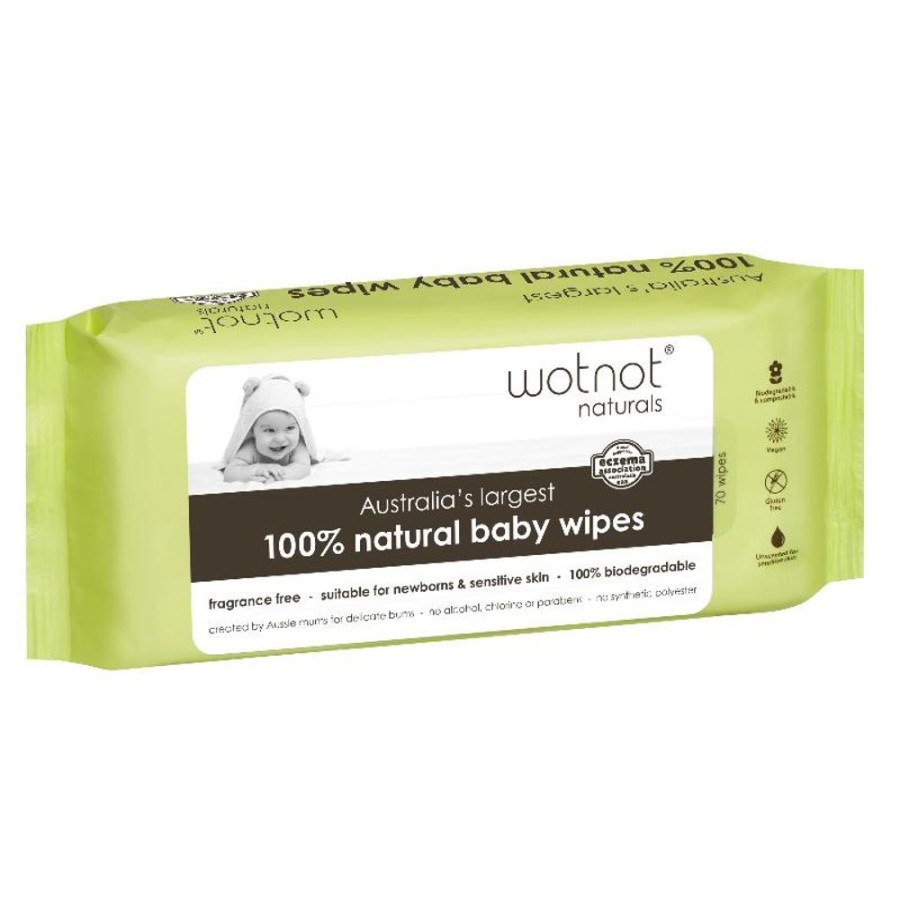 Care Unique Health Products | Wotnot - Baby Wipes Alcohol Free - 100% Biodegradable