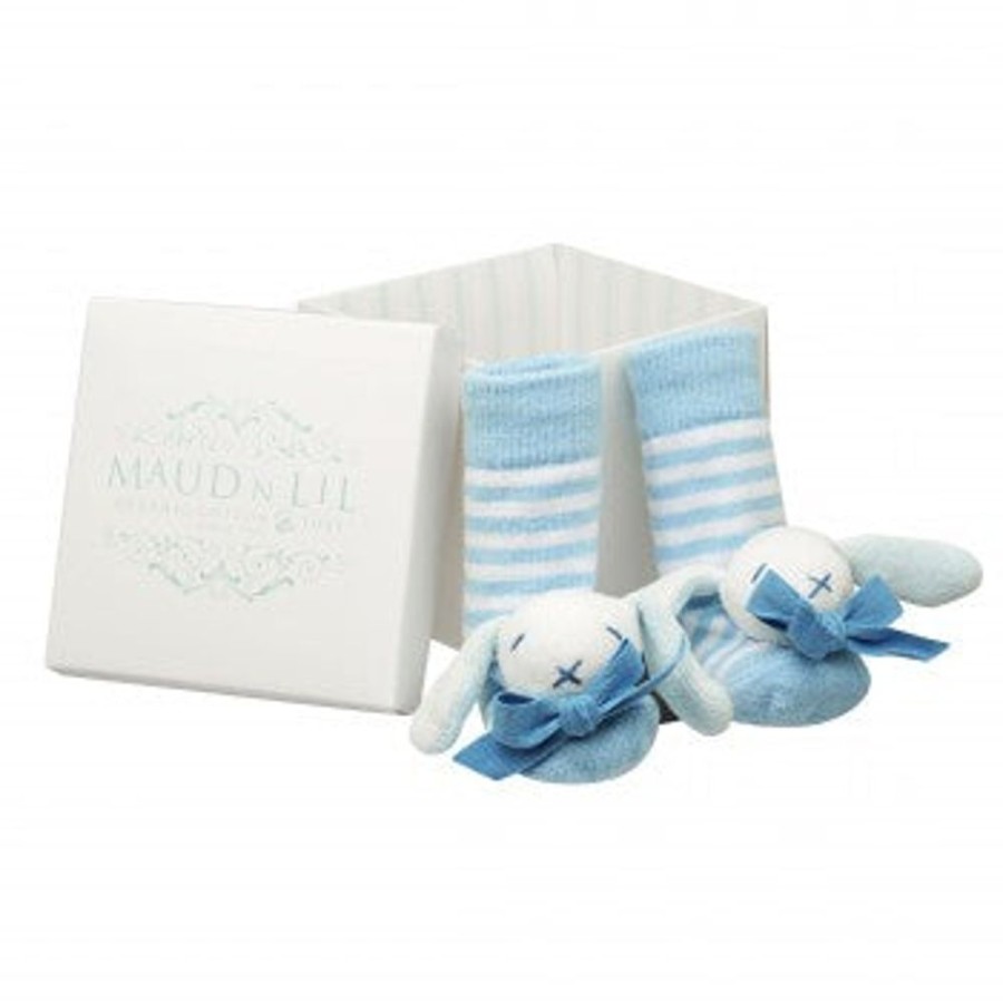 Gift Axis Toys | Maud N Lil - Oscar Boxed Rattle Socks