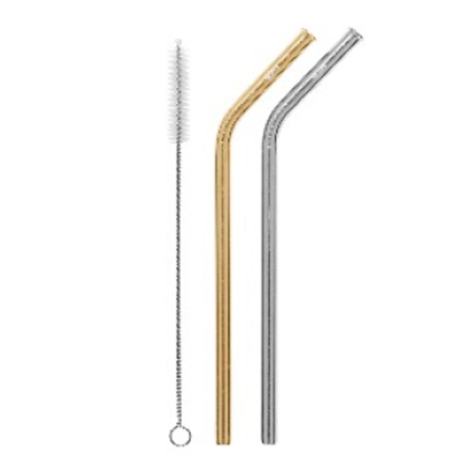 Feed Unique Health Products | Cheeki - Stainless Steel - Drinking Straws Bent