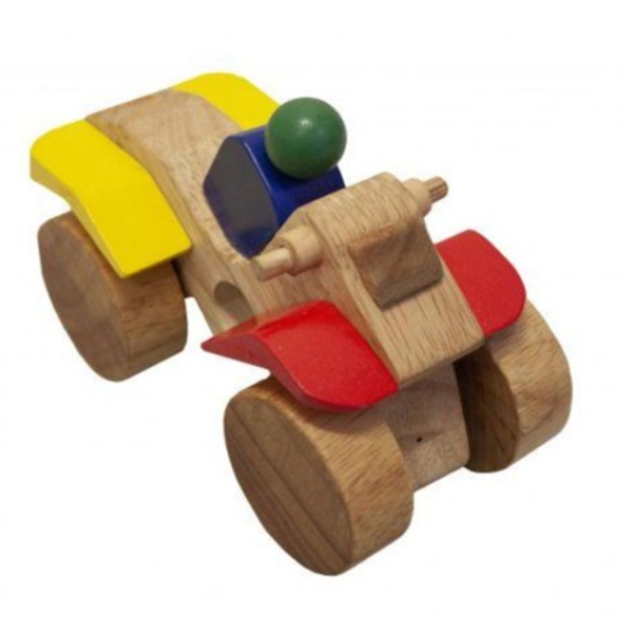 Toys QTOYS | Qtoys - Wooden Motorbike