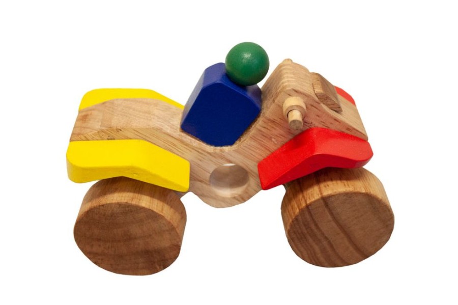 Toys QTOYS | Qtoys - Wooden Motorbike