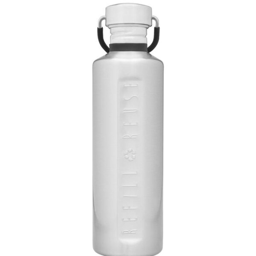 Feed Unique Health Products | Cheeki - Stainless Steel Bottle Silver 750Ml