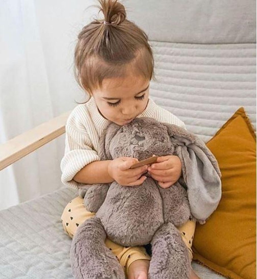 Toys OB Designs | Ob Designs - Huggies Taupe Bunny - Byron Bay