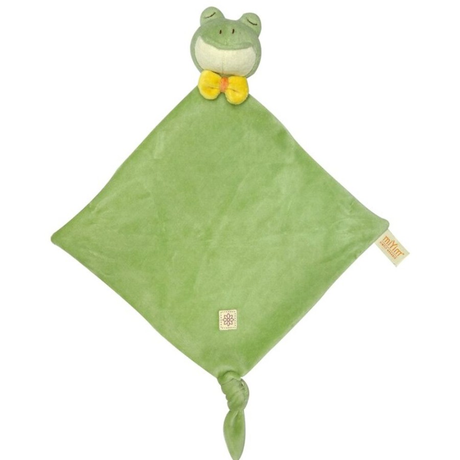 Toys The World of Good | Miyim - Lovie 100% Organic Blanket - Frog