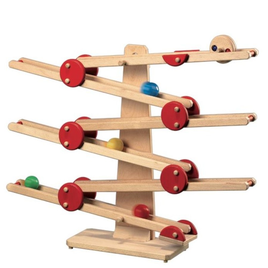 Toys Fagus | Fagus - Marble Run Foldaway