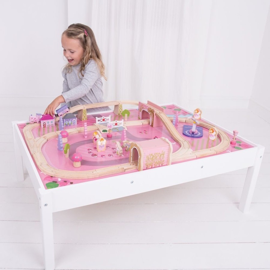 Toys Artiwood | Bigjigs Toys - Magical Train Set And Table