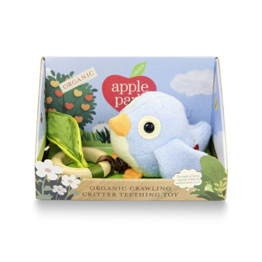 Toys Artiwood | Apple Park - Crawling Critter Teething Toy - Birdie