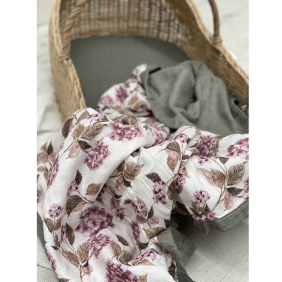 Sleep Pop Ya Tot | Pop Ya Tot - Deanne'S Garden 100% Organic Cotton - Reversible Cot Quilt