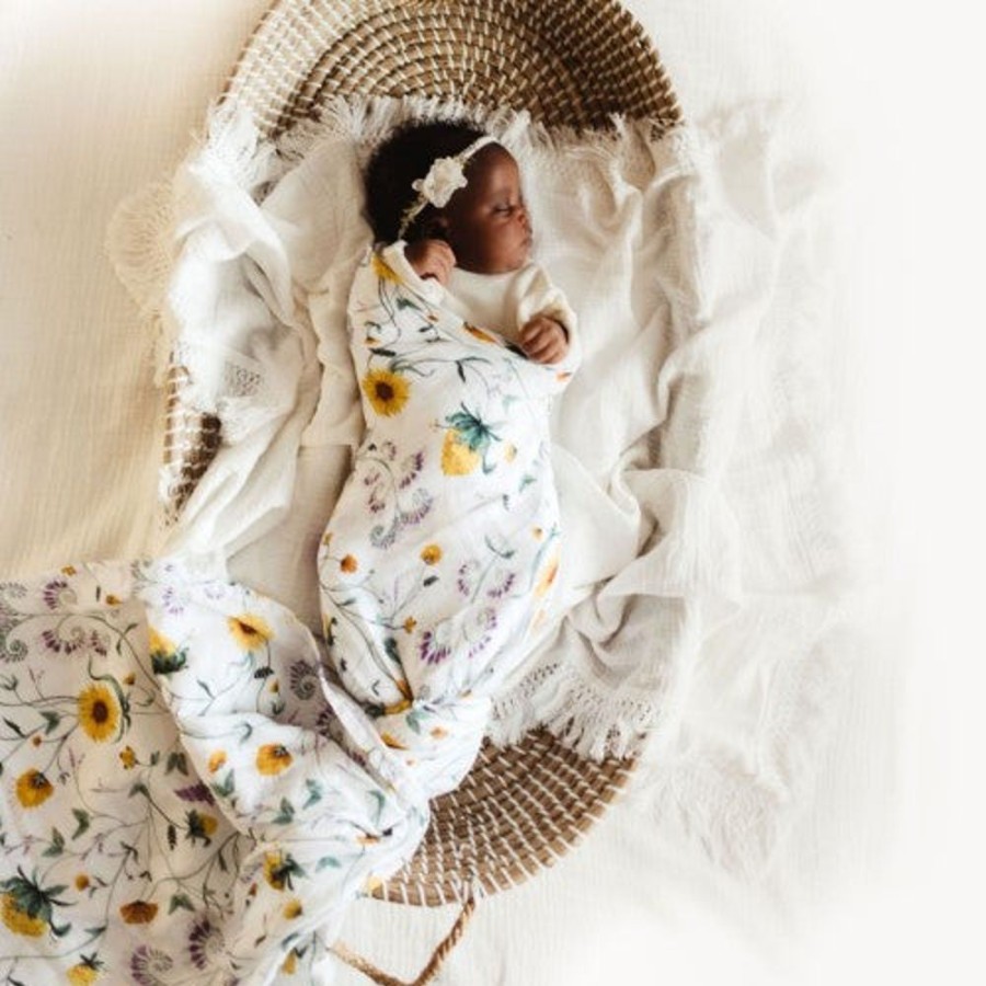 Sleep Pop Ya Tot | Pop Ya Tot - Indienne Chintz - 100% Organic Cotton Swaddle