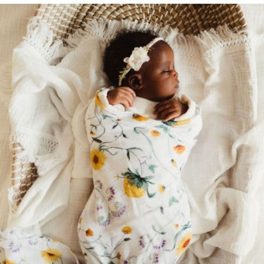 Sleep Pop Ya Tot | Pop Ya Tot - Indienne Chintz - 100% Organic Cotton Swaddle