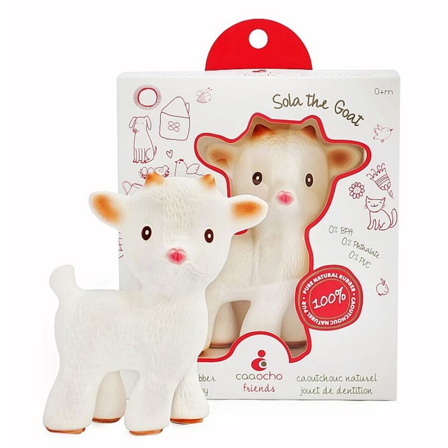 Toys Artiwood | Caaocho - 100% Natural Rubber Sola The Goat