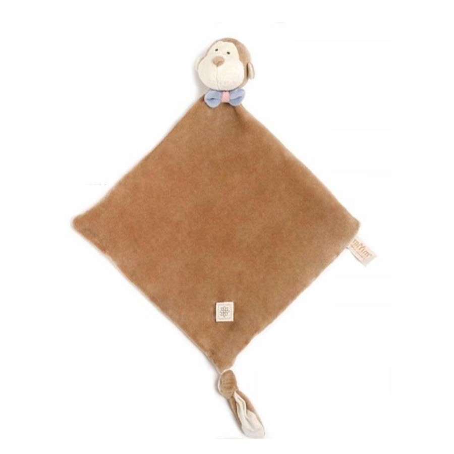 Toys The World of Good | Miyim - Lovie 100% Organic Blanket - Monkey