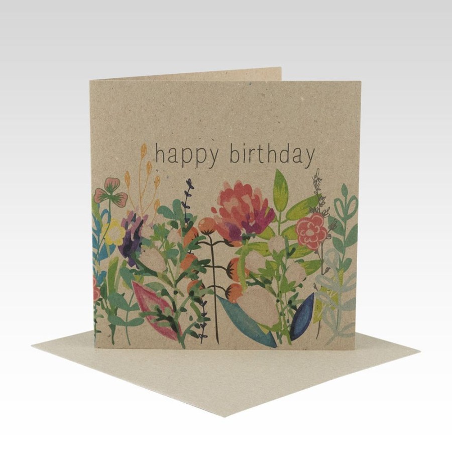 Toys Rhi Creative | Rhi Creative - Floral Birthday Card