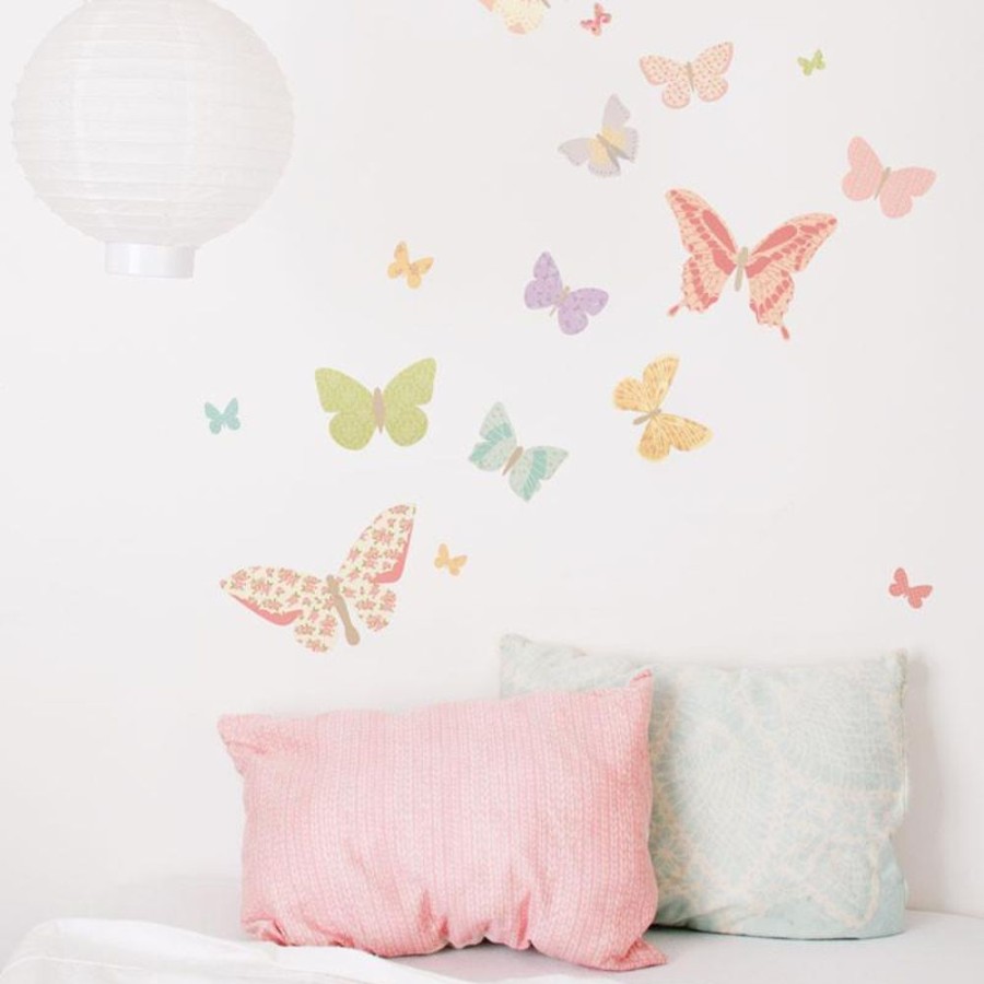 Decor Love Mae | Love Mae - Reusable Decal Butterflies Girly