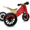 Toys Artiwood | Kinderfeets - Tiny Tot 2 In 1 Tricycle/Balance Bike - Red