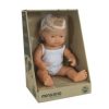 Toys Axis Toys | Miniland - Anatomically Correct Baby Doll - Caucasian Boy 38Cm