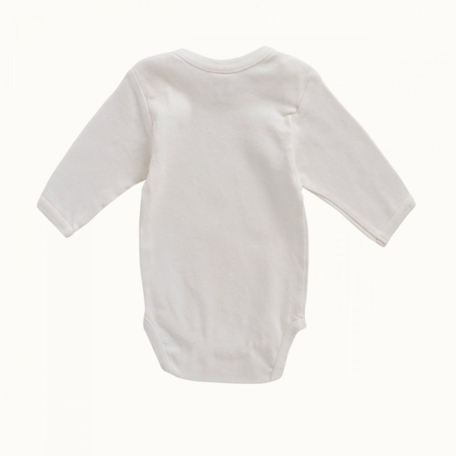 Wear Nature Baby SS 18/19 | Nature Baby - Long Sleeve Bodysuit - Natural