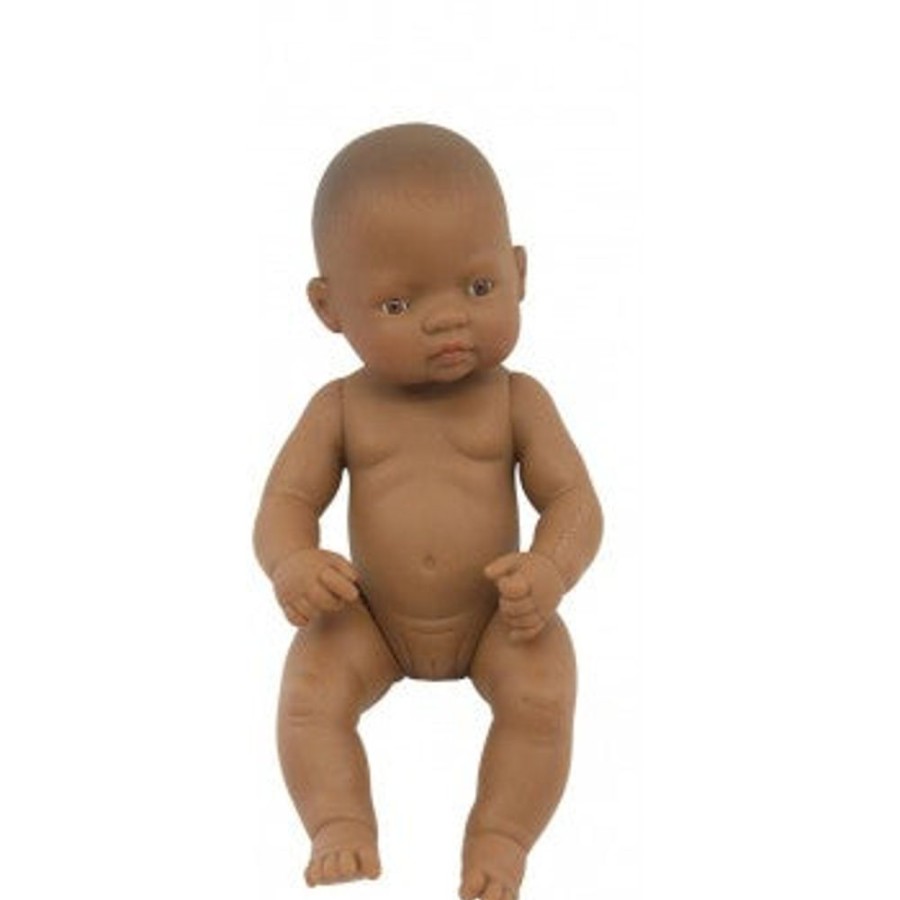 Toys Axis Toys | Miniland - Anatomically Correct Baby Doll - Latin American Girl 32Cm (Undressed)