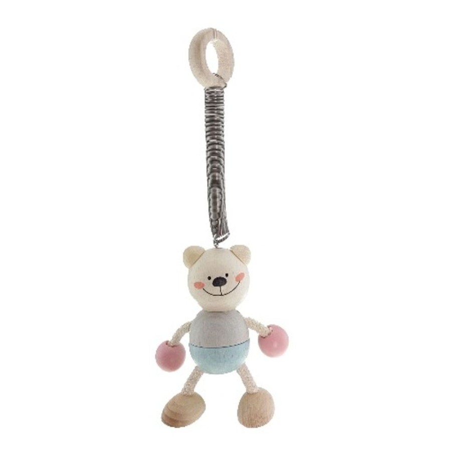 Toys Axis Toys | Hess Spielzeug - Swinging Figure Bear - Natural