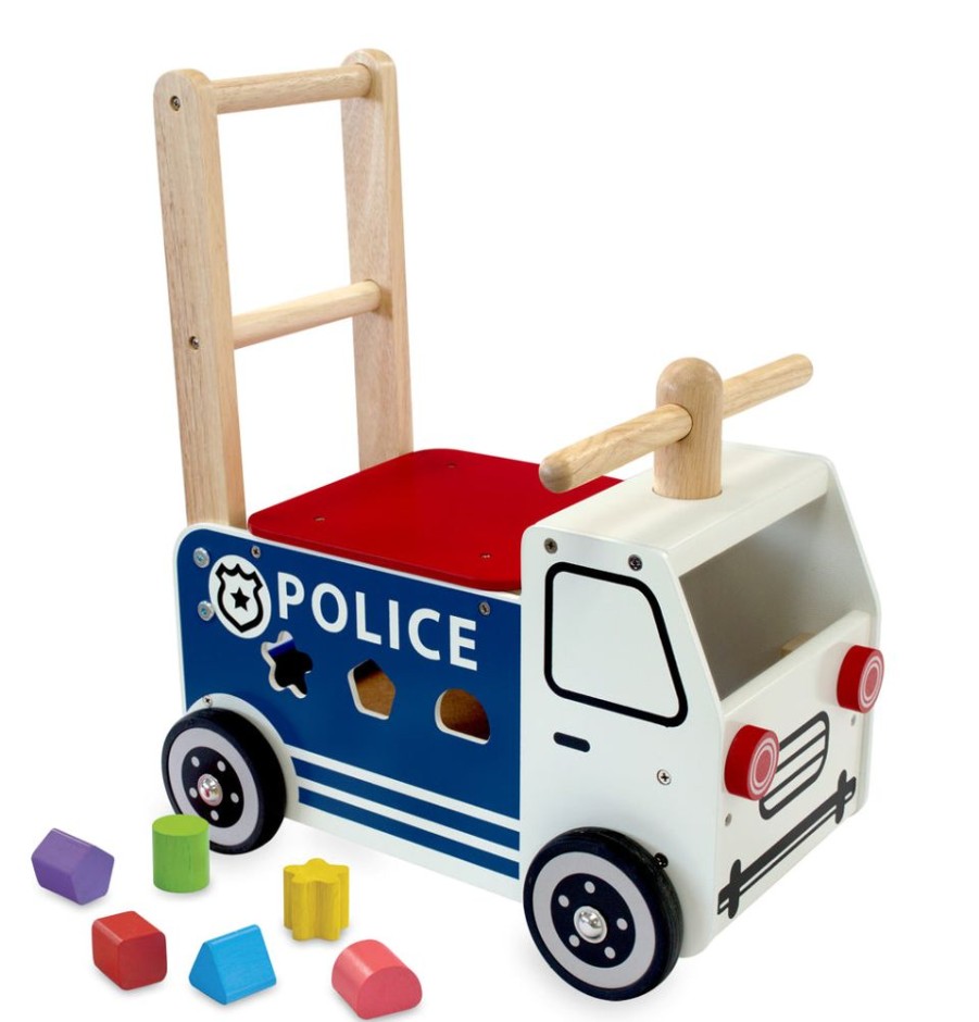 Toys Artiwood | I'M Toy - Walk And Ride Police Car Sorter