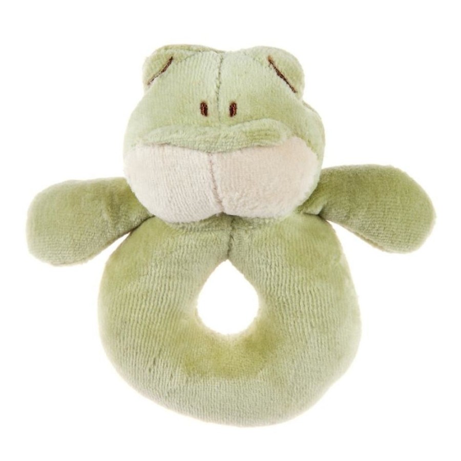 Toys The World of Good | Miyim - 100% Organic Cotton Ring Rattles - Frog