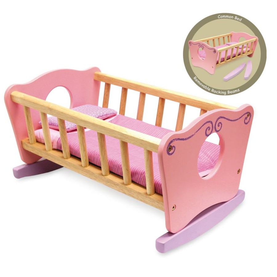 Toys Artiwood | I'M Toy - Dollie Rocking Bed