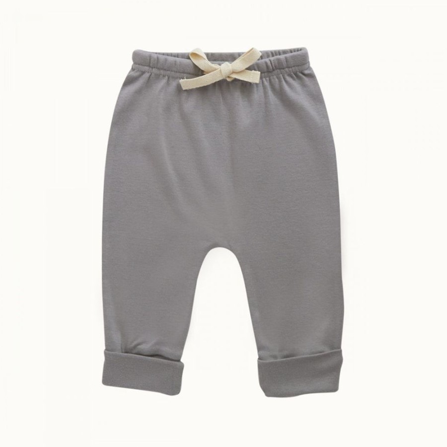 Wear Nature Baby SS 18/19 | Nature Baby - Cotton Drawstring Pant - Grey