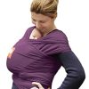 Carriers Hana | Hana - Bamboo Baby Wrap Carrier Purple