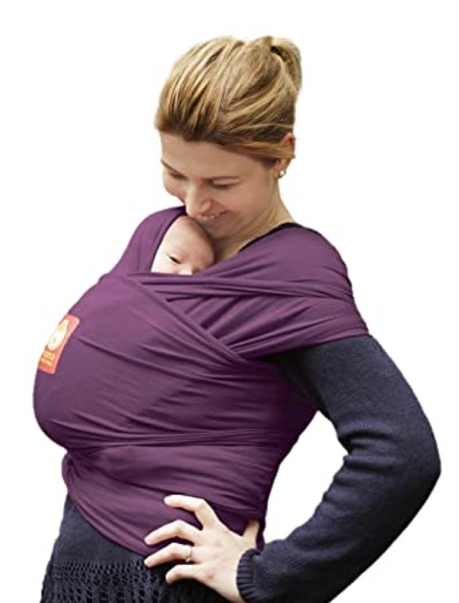 Carriers Hana | Hana - Bamboo Baby Wrap Carrier Purple